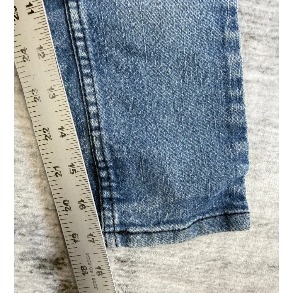 Levis 511 Slim Kids Medium Wash Blue Denim Jeans Adjustable‎ See Measurements